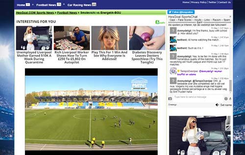 Hesgoal Miglior sito di streaming live di calcio